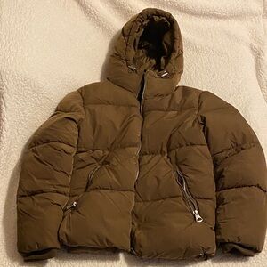 H&M Puffer Jacket, Brown